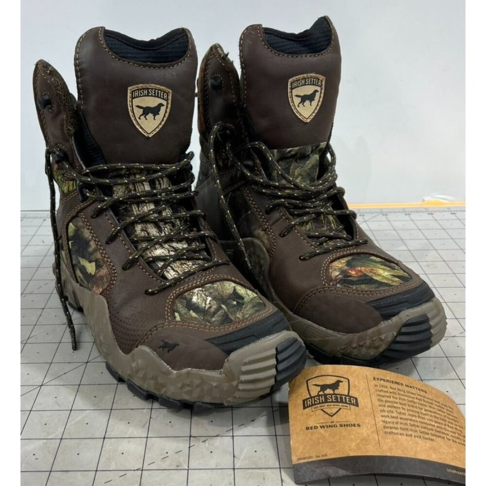 Irish Setter Women’s VaprTrek Camo Hunting Boots Size 8 UltraDry Waterproof NEW - Picture 1 of 7